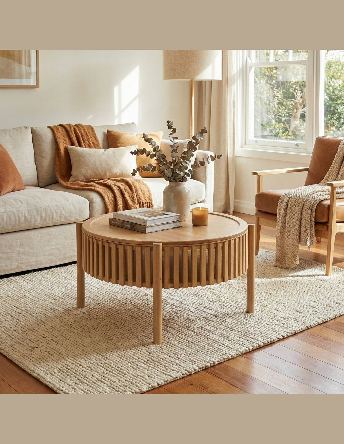 Luna Round Coffee Table