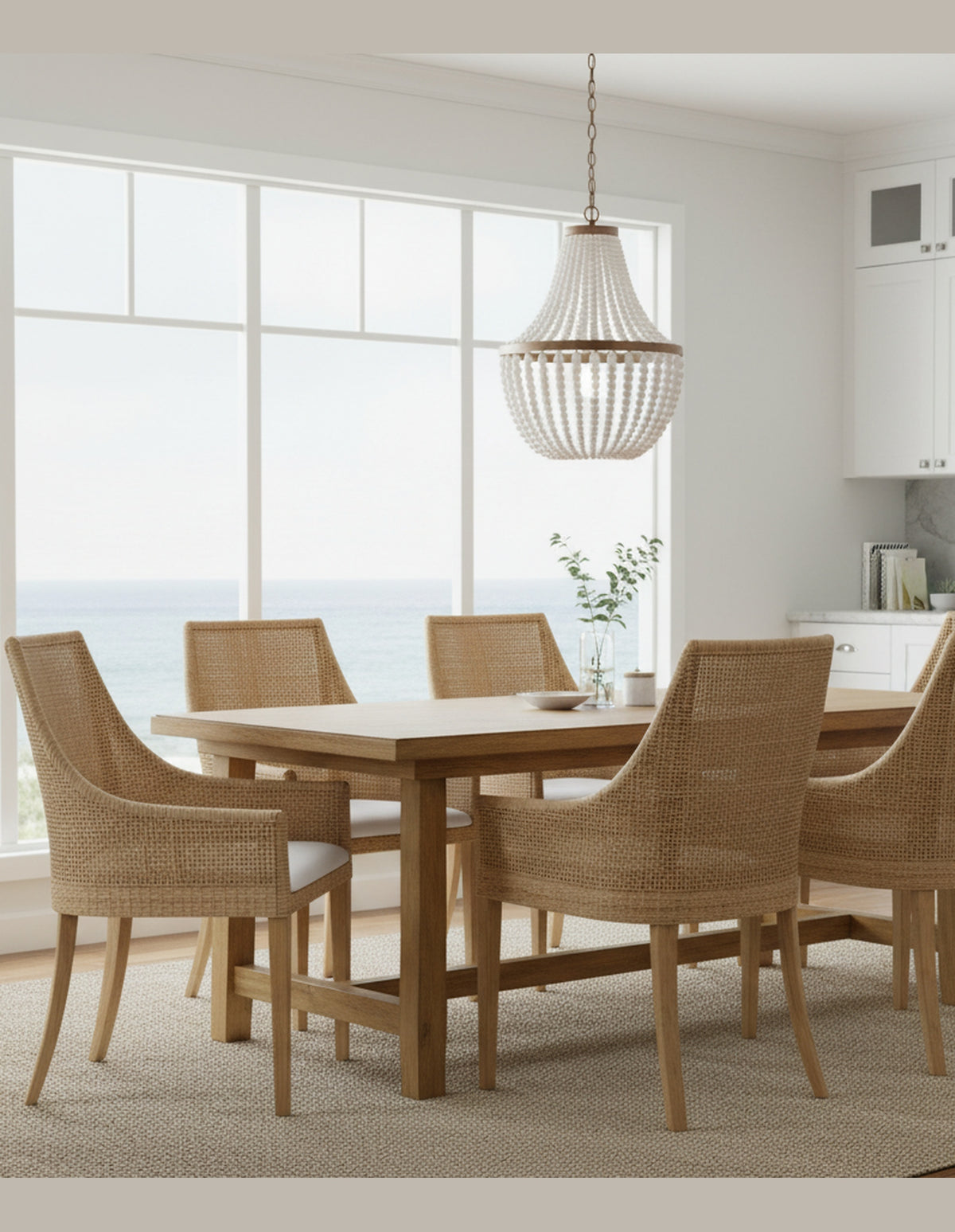 Amelia Rattan Dining Chair