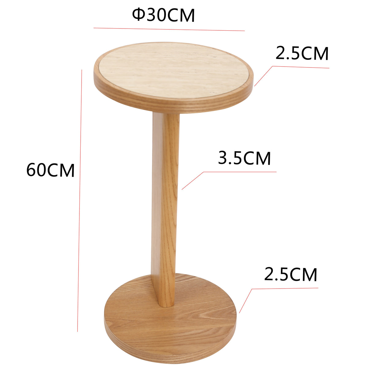 Oda Sofa Table 30 cm