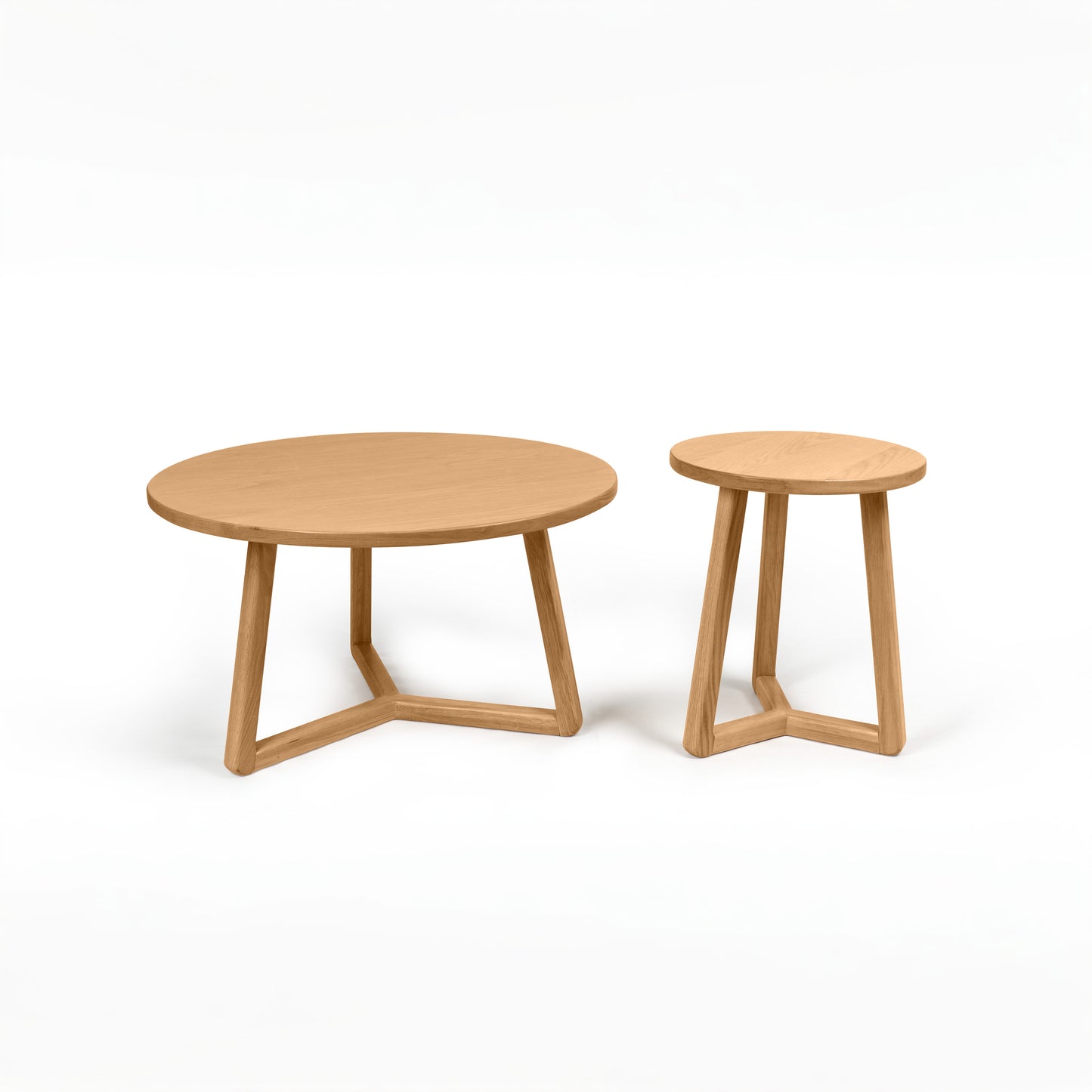 Christopher Oak Side Table 42cm