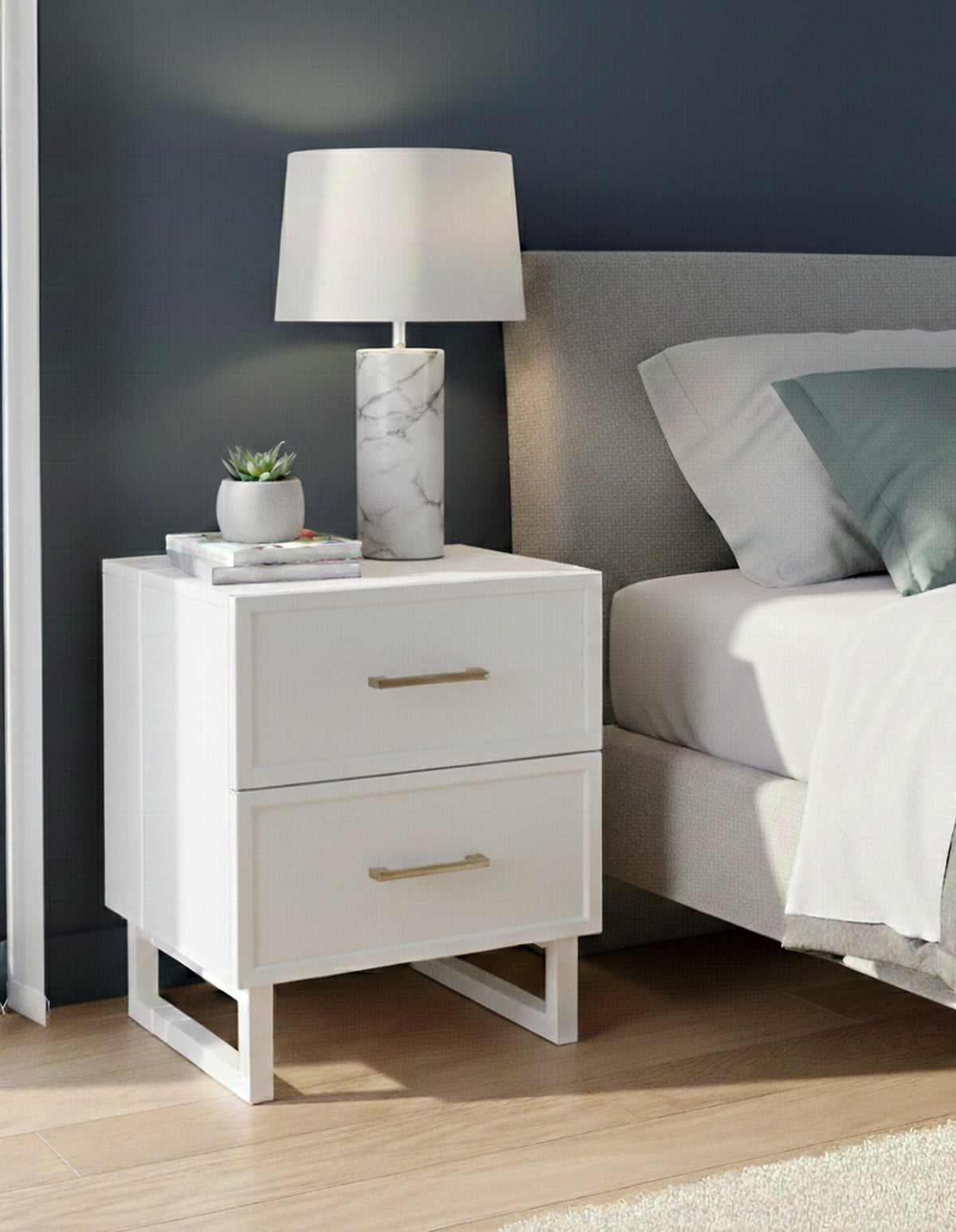Olivia Bedside Table 43 cm