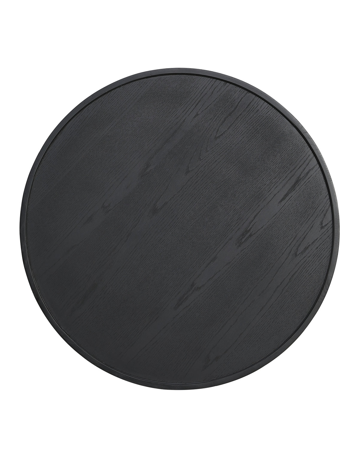 Sverre Round Coffee Table 80 cm Black