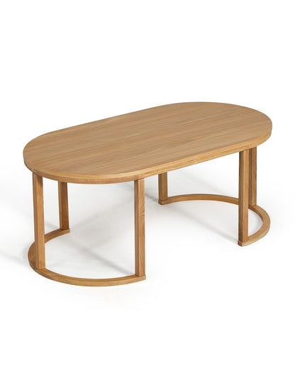 Jamie Oak Coffee Table 110 cm