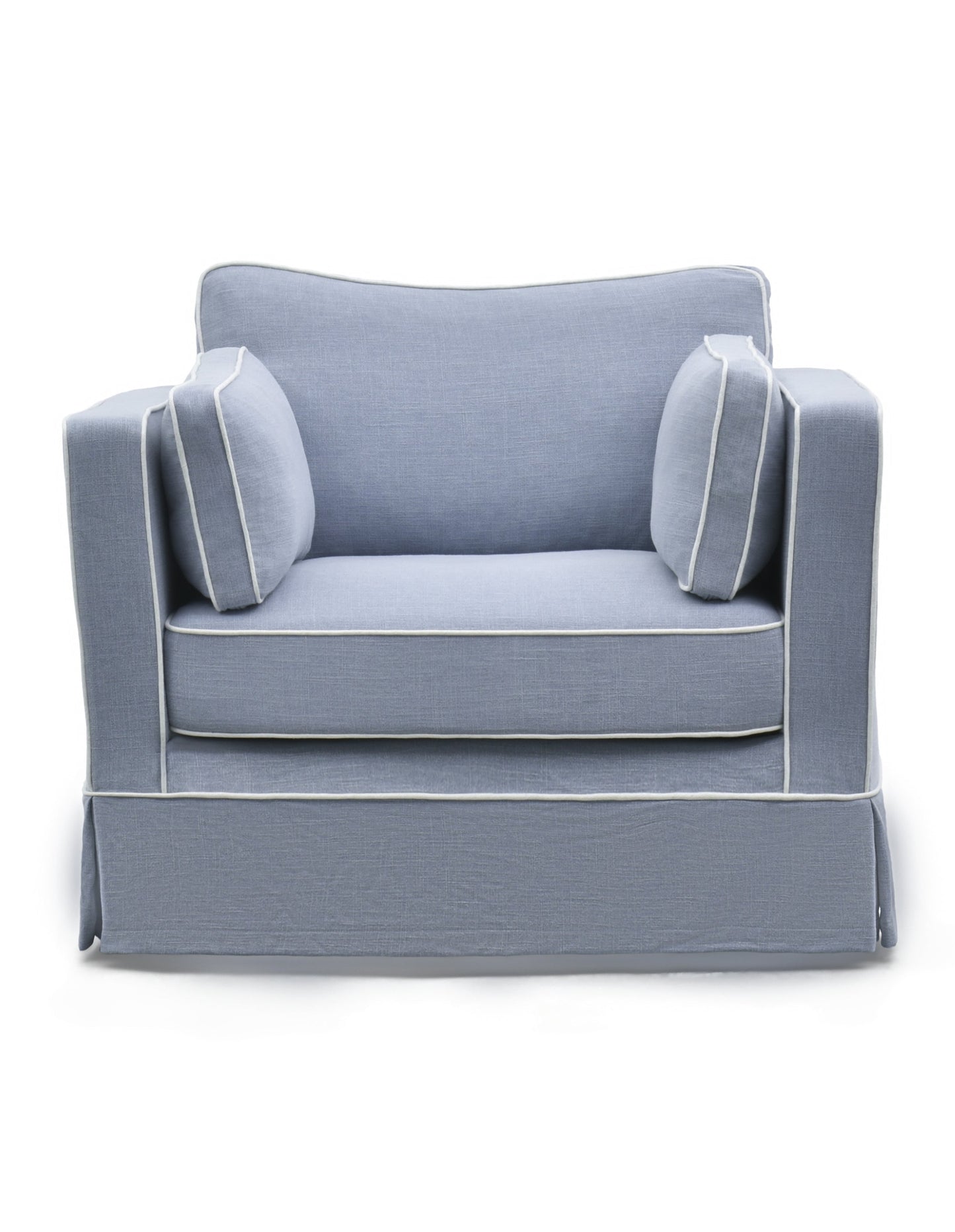 Monaco Armchair with Slip Cover Ocean