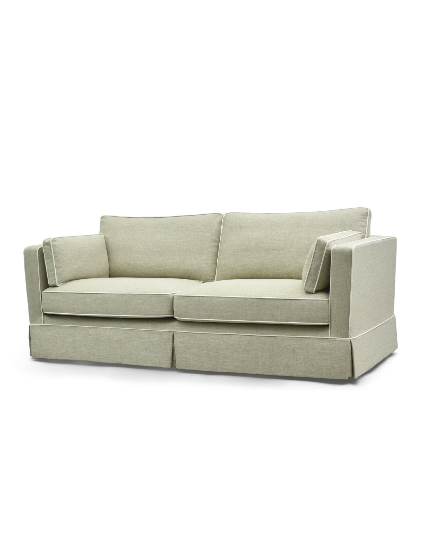 Monaco 3-Seat Sofa with Slip Cover Sand