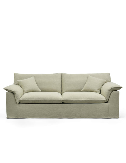Cannes 3-Seat Sofa with Slip Cover Sand