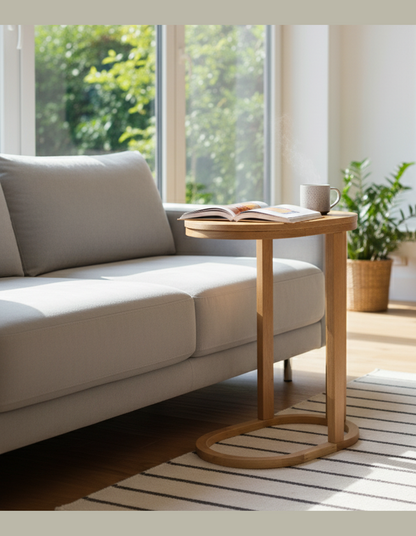 Jamie Oak Sofa Table 33 x 48 cm