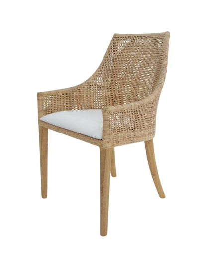 Amelia Rattan Dining Chair