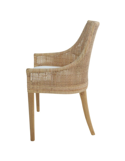 Amelia Rattan Dining Chair