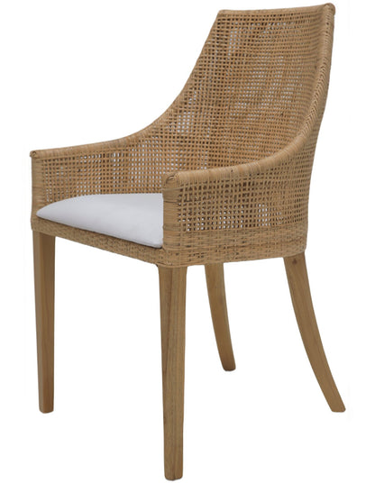 Amelia Rattan Dining Chair