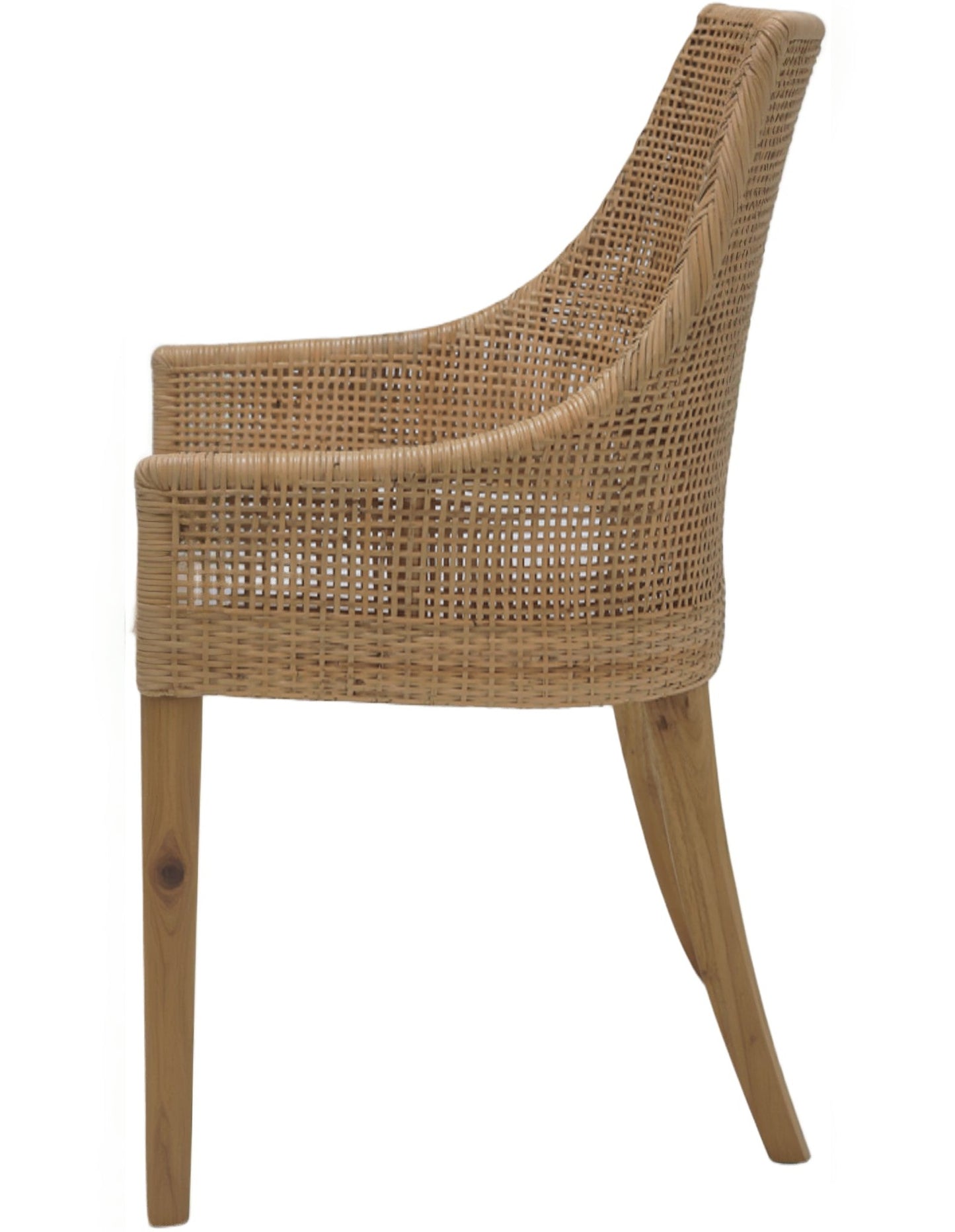 Amelia Rattan Dining Chair