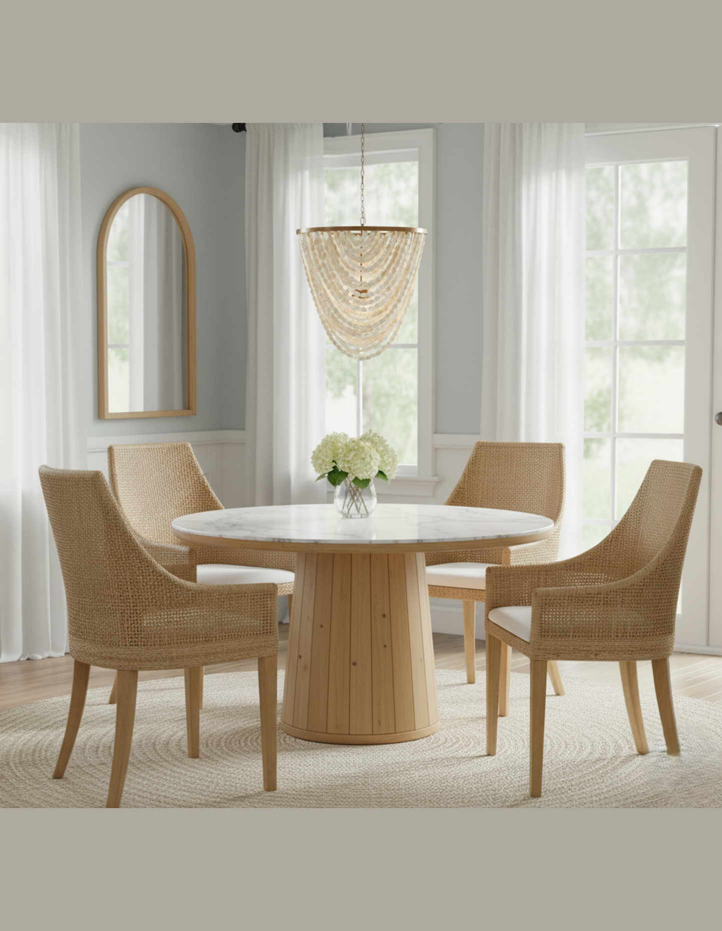 Amelia Rattan Dining Chair