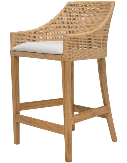 Amelia Rattan Counter Chair