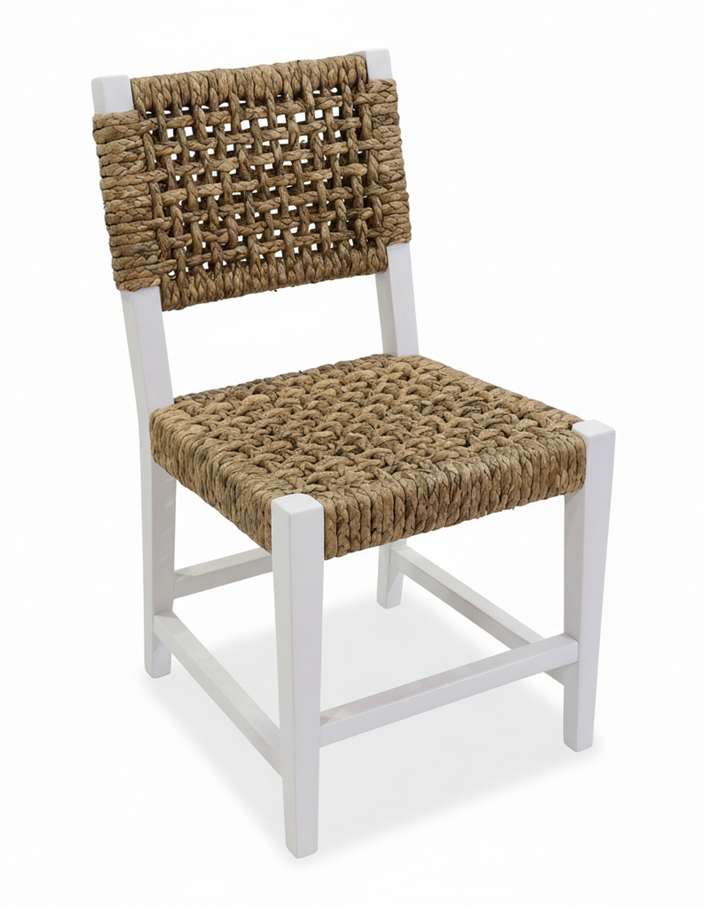 Oliver Coastal Dining Chair White