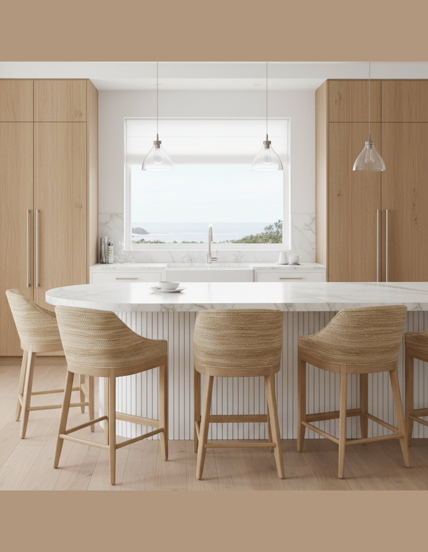 Henry Coastal Counter Chair