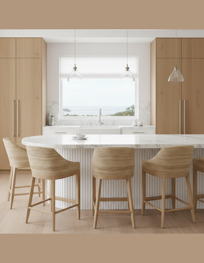 Henry Coastal Counter Chair