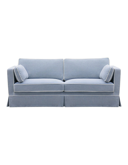 Monaco 3-Seat Sofa with Slip Cover Ocean