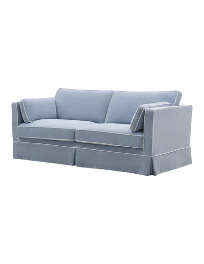 Monaco 3-Seat Sofa with Slip Cover Ocean