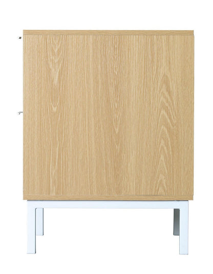 Jonas 2-Drawer Bedside Table Natural