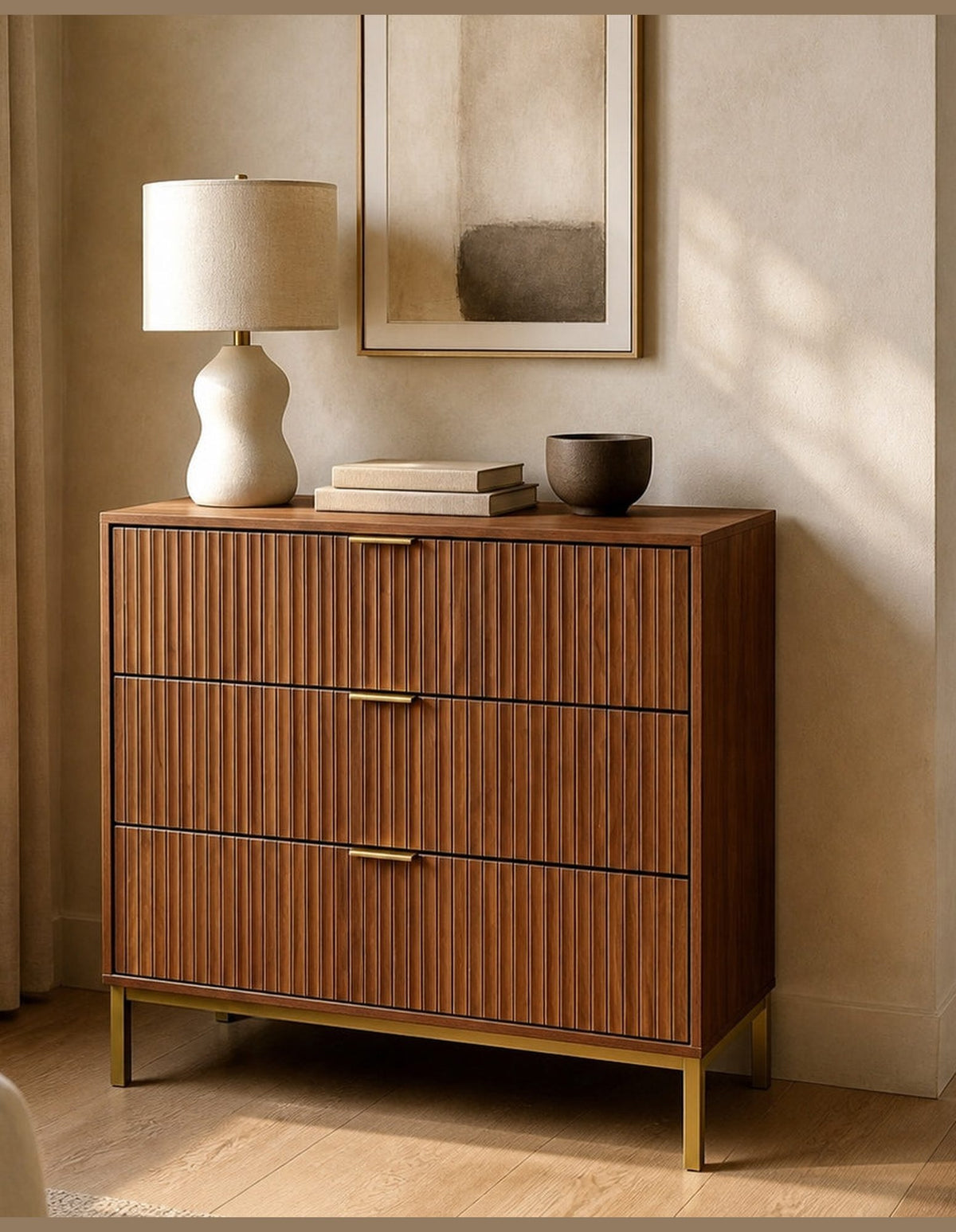 Jonas 80 cm Dresser Walnut
