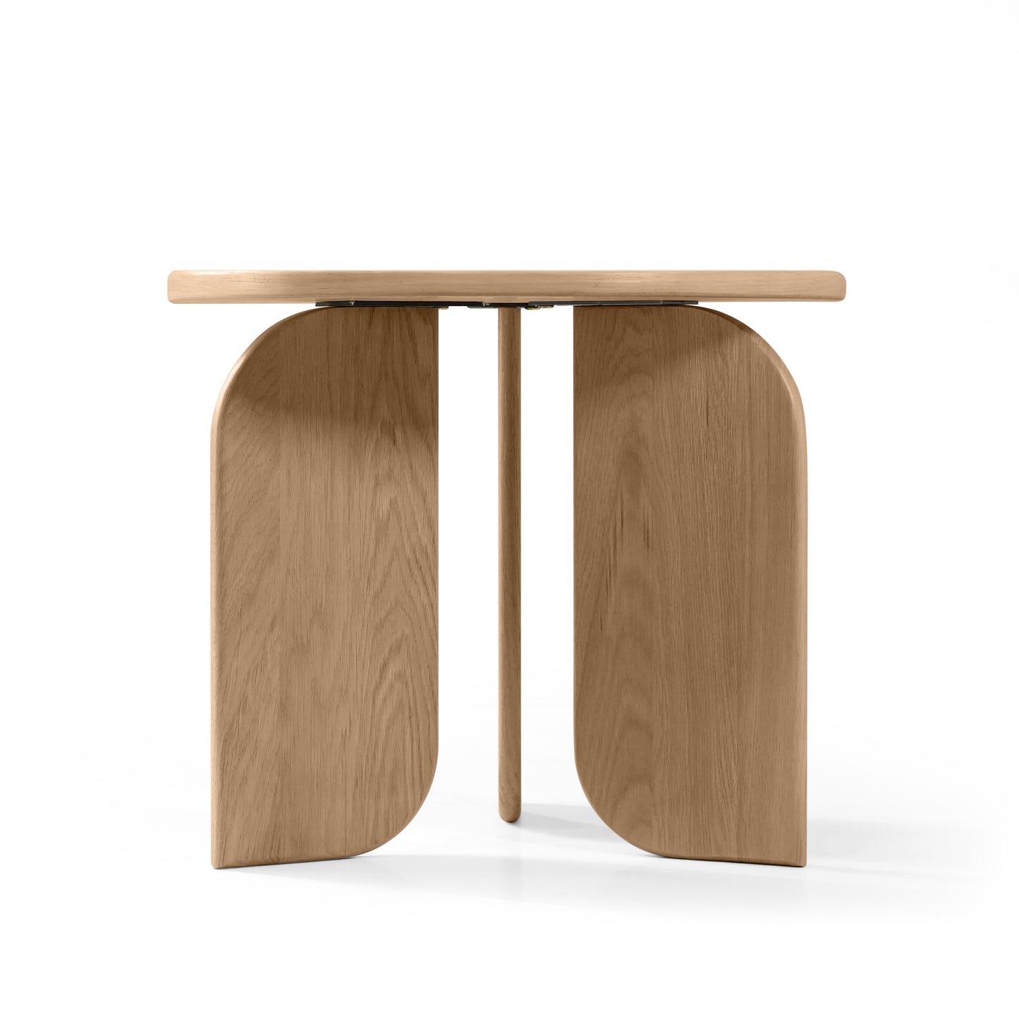 Gemma Oak Side Tri Leg Side Table Large 50cm