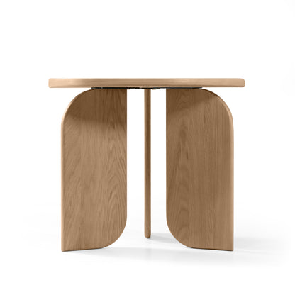 Gemma Oak Side Tri Leg Side Table Large 50cm