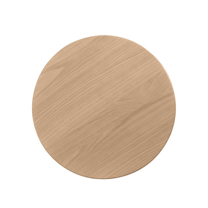 Gemma Oak Side Tri Leg Side Table Large 50cm