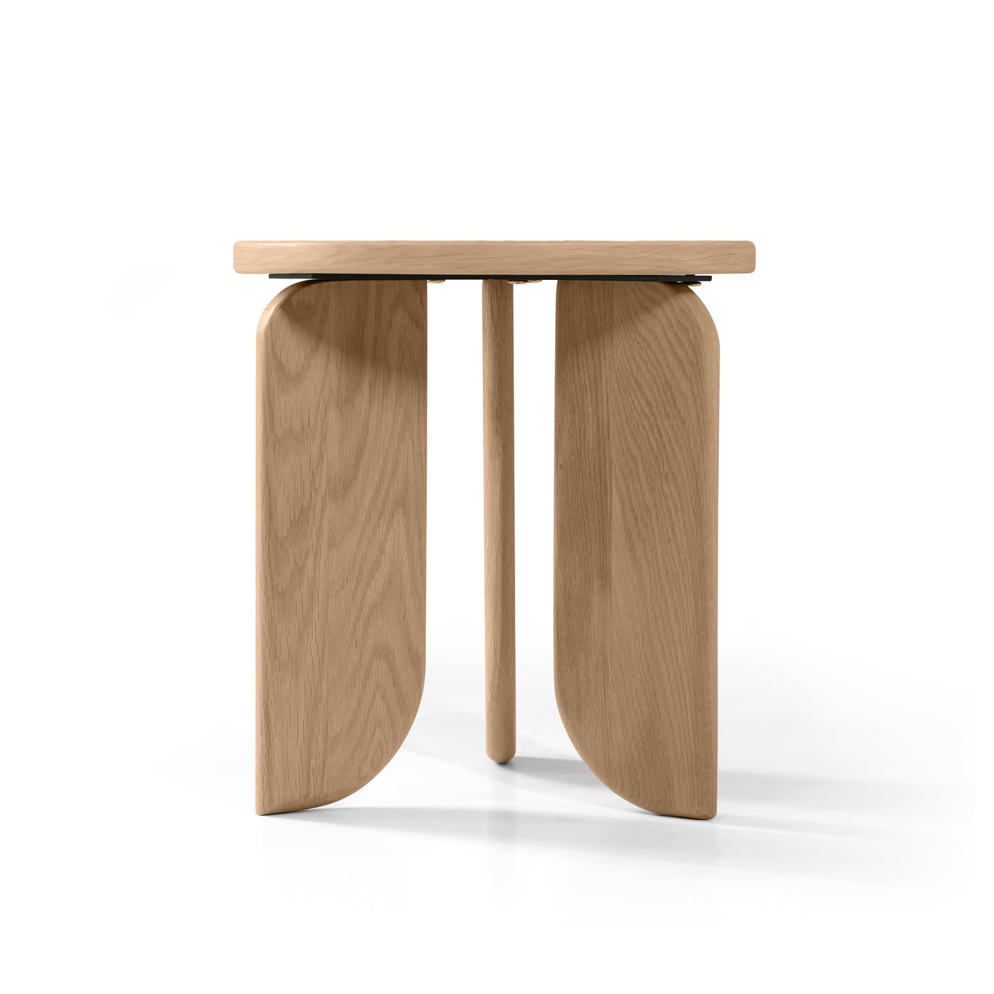 Gemma Oak Side Tri Leg Side Table Small 30cm
