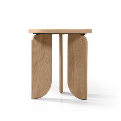 Gemma Oak Side Tri Leg Side Table Small 30cm
