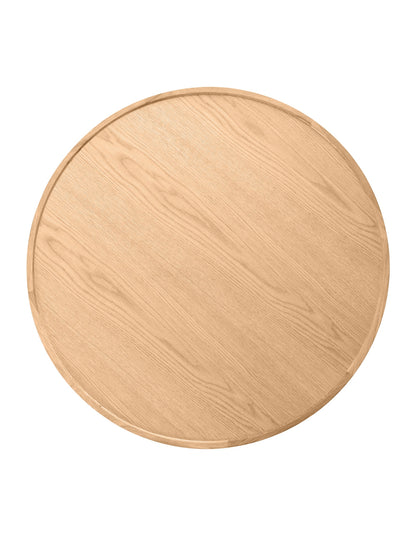Sverre Oak Round Coffee Table 80cm