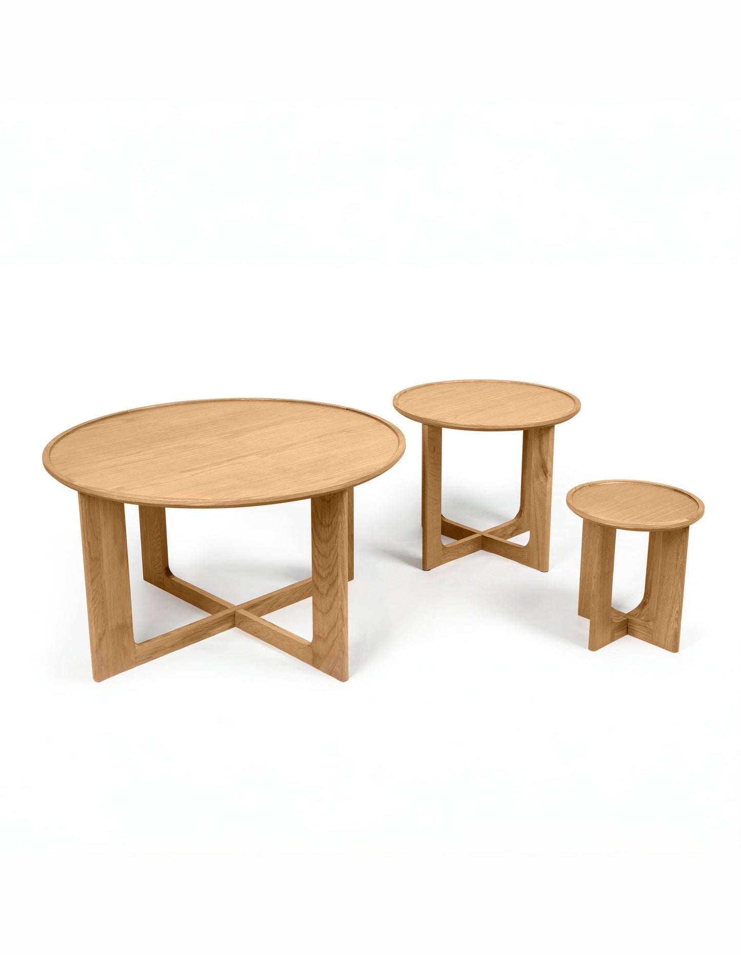 Sverre Oak Side Table Small 30cm