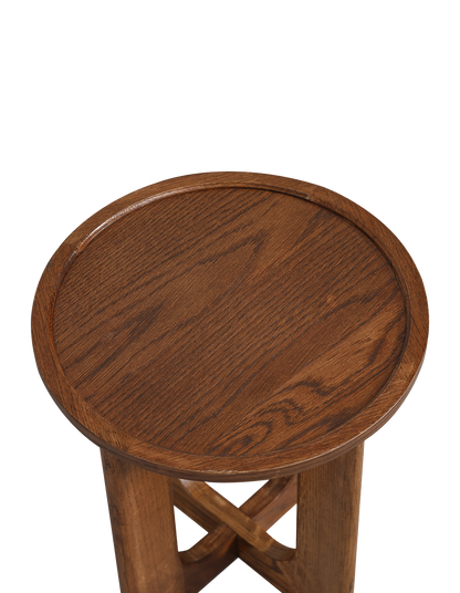 Sverre Side Table Small 30 cm Walnut