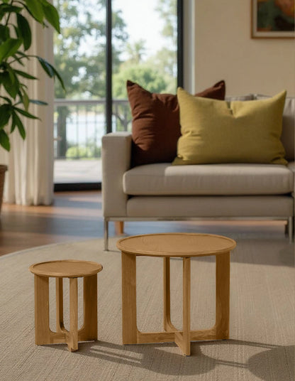 Sverre Oak Side Table Small 30cm