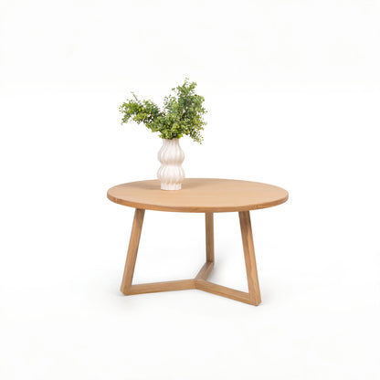 Christopher Oak Round Coffee Table 80cm