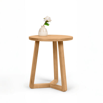 Christopher Oak Side Table 42cm
