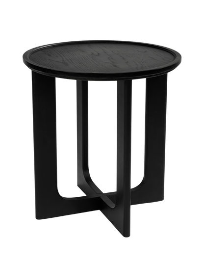 Sverre Side Table 40 cm Black