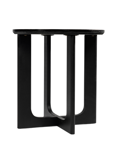 Sverre Side Table 40 cm Black