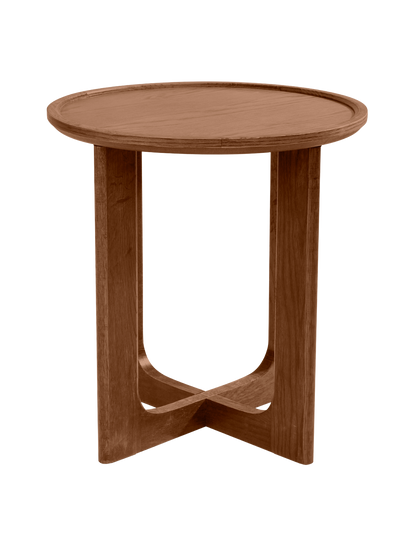 Sverre Side Table 40 cm Walnut
