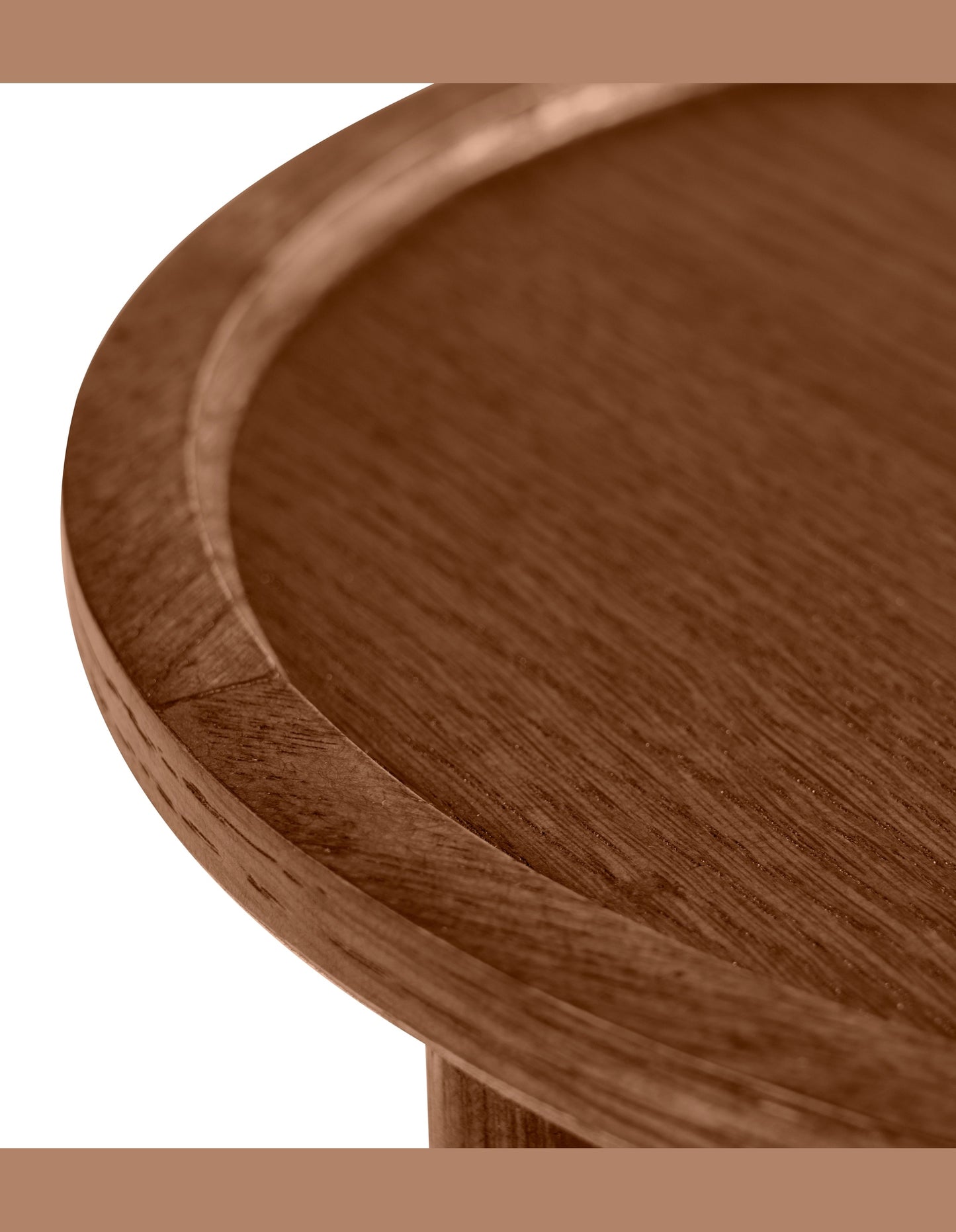 Sverre Side Table 40 cm Walnut