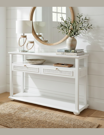 New Hampton Console 120 cm White