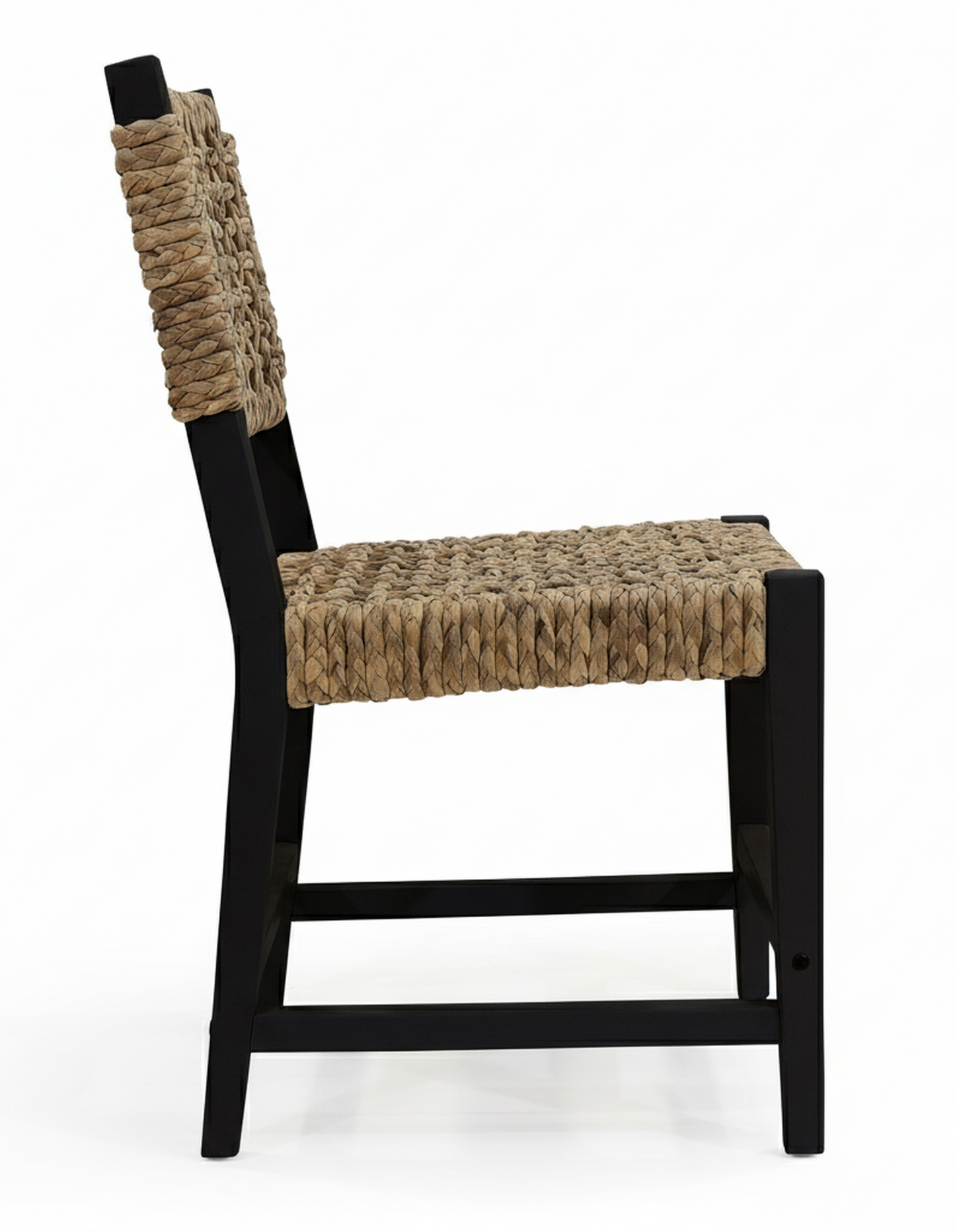 Oliver Coastal Dining Chair Black