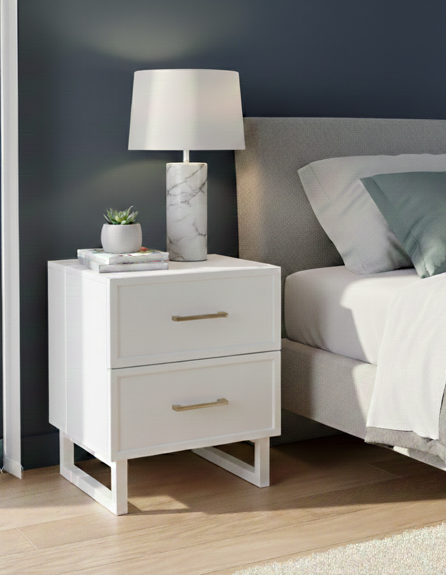 Olivia Bedside Table 43 cm