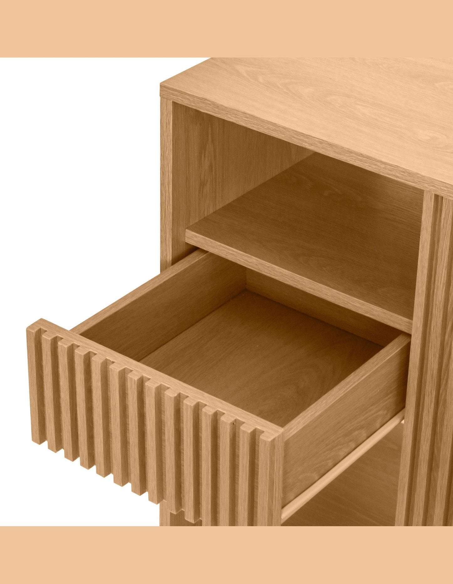 Minna Bedside Table 50 cm Right