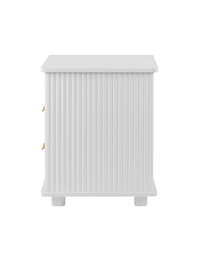 Ingrid Bedside Table 45 x 45 cm White