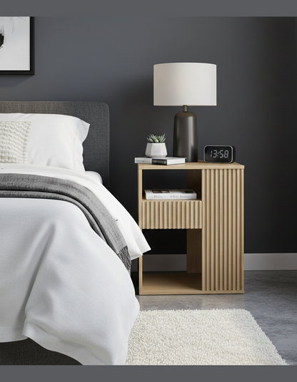 Minna Bedside Table 50 cm Right