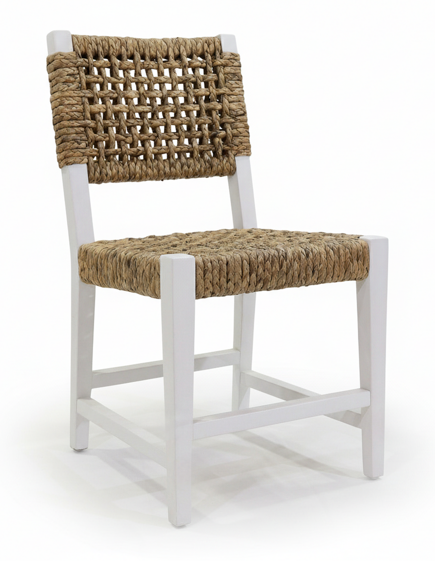 Oliver Coastal Dining Chair White