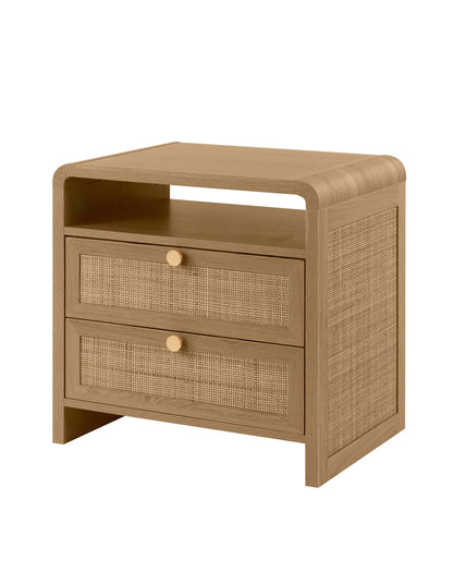 Alexandra Bedside Table 55 cm Natural