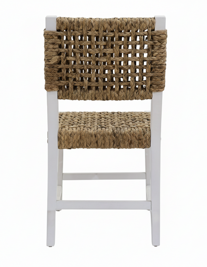 Oliver Coastal Dining Chair White