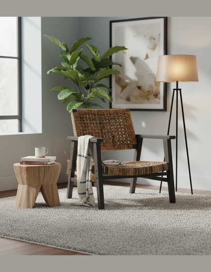 Oliver Coastal Occassional Chair Black