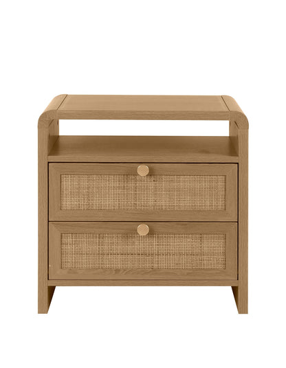 Alexandra Bedside Table 55 cm Natural